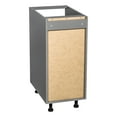 thumbnail image 3 of 24" Base Cabinet High Single Door Grey, 3 of 4