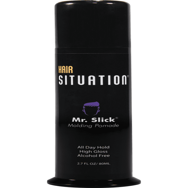 Hair Situation Mr. Slick Wet Look Pomade for Men & Alcohol Free - Hair Situation Mr. Slick Wet Look Pomade for Men & Alcohol Free -