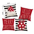 thumbnail image 2 of Fundas de cojines de invierno, fundas de almohada decorativas, suministros para fiestas, fundas de cojines navideños, fundas de almohadas para granja, 2 of 8