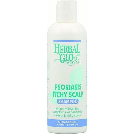 Herbal Glo Psoriasis & Itchy Scalp Shampoo, 8 Oz (Best Shampoo For Scalp Psoriasis)