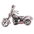 thumbnail image 4 of 316L Acero Inoxidable Forma de Motocicleta Colgante Creativo Hombres Moda Fiebre, 4 of 9