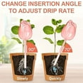 thumbnail image 6 of 1 Pcs Plant Watering Globes – Self Watering Bulbs for Indoor & Outdoor Plants, Automatic Drip Irrigation with Terracotta Spikes, Tulip Design for Vacation & Home Decor, 6 of 8