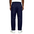 thumbnail image 5 of Babcutegg Big and Tall Mens Cotton Linen Pants Straight Leg Elastic Waist with Pockets Versatile Casual Trousers Size L, 5 of 7