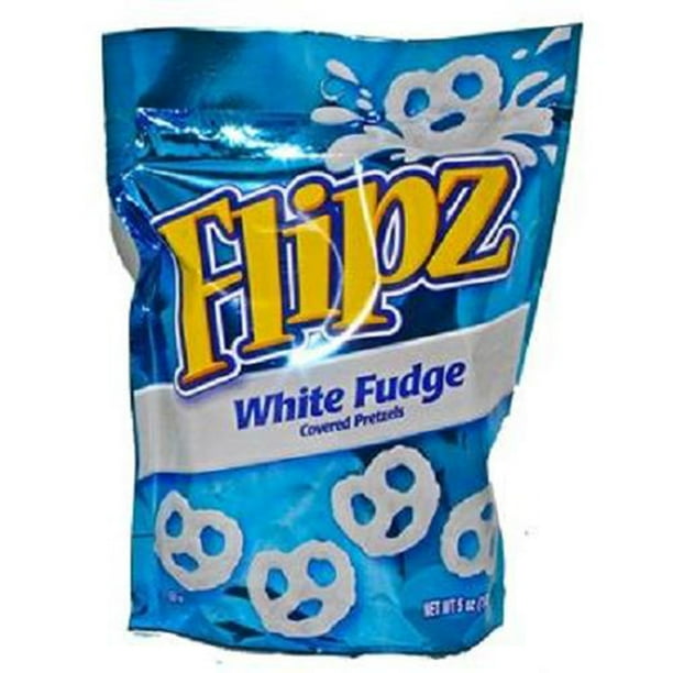 Product Of Flipz, White Fudge Covered Pretzels, Count 6 (5 oz) Snacks