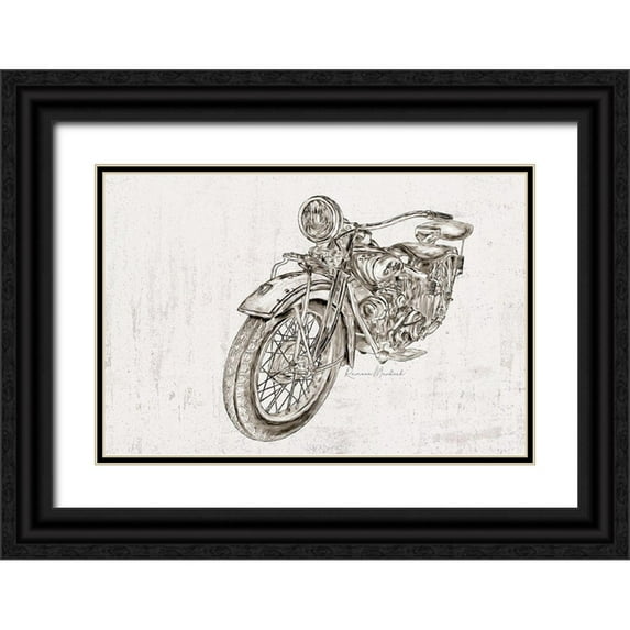 Murdock, Ramona 14x11 Black Ornate Wood Framed with Double Matting Museum Art Print Titled - Sweet Ride No. 6