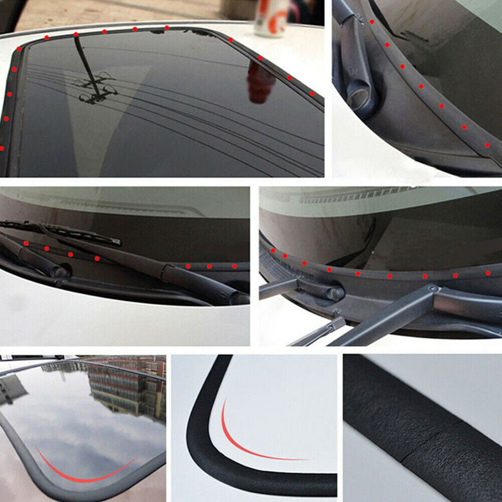 CITALL 118 car front windshield sunroof windshield edge protector trimmed rubber seal 