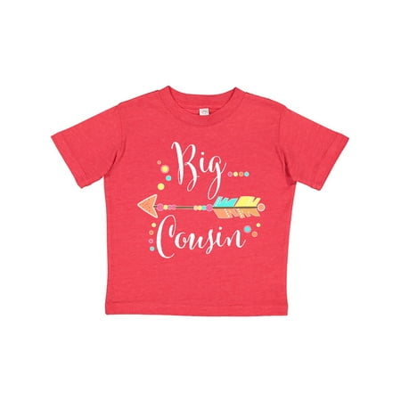 

Inktastic Big Cousin- dots and arrow Gift Toddler Boy or Toddler Girl T-Shirt
