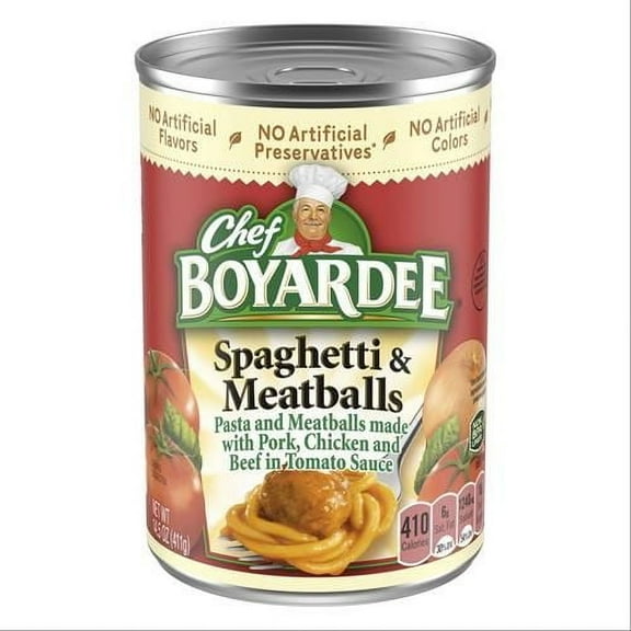 Chef Boyardee Spaghetti And Meatballs, 14.5 Oz - Pack of 2