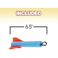 thumbnail image 3 of ArtCreativity Foam Finger Flyer Rockets - Set of 12, 6.5” Foam Slingshot Rockets for Kids, Fun Party Favors, Carnival Prizes, and STEM Toys, 3 of 7