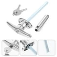 GUIYONG Garage Door Handle T Handle Lock Set for Barn Doors Sliding