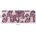 thumbnail image 7 of Goldendoodle Dog and Flower Floral Kitchen Rug Mat,Kitchen Runner Rugs Non Skid Washable,Decorative Kitchen Floor Mats for Kitchen,Sink,Laundry,17"x47.2", 7 of 7