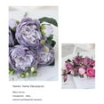 thumbnail image 7 of SPRING PARK 1 Bouquet Fake Flower Silk Peony Artificial Flowers for Wedding Decoration DIY Decorative Wreath Party Festival Home Decor, 7 of 7