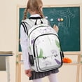 thumbnail image 7 of FORMRS School Backpack 17" Student Travel Bag with Laptop Compartment, Purple Birds, 7 of 7