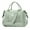 A-Light Green, variant on Weekender Bags for Women, Travel Duffel Bags with Shoe Compartment,Personal Item Travel Bag for Airlines, Carry on Overnight Tote Bag for women，Beige&Brown