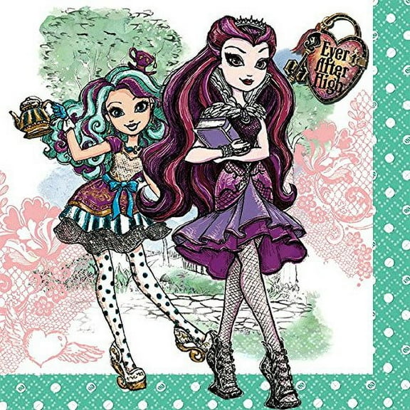 Ever After High Luncheon Napkins (16 Count) - Party Supplies