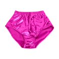 thumbnail image 3 of Women's Gold Foil Leotard for Ballet Gymnastics - Solid Color Dance Practice Outfit with Triangle Briefs and Stretch Fabric, 3 of 3