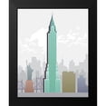thumbnail image 2 of Hogan, Melody 15x18 Black Modern Framed Museum Art Print Titled - Deco World Landmarks 1, 2 of 5