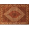 thumbnail image 1 of Ahgly Company Indoor Rectangle Persian Orange Traditional Area Rugs, 7' x 9', 1 of 1