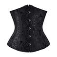 thumbnail image 1 of Corsette Negro Para Cintura Bordada Talla L, 1 of 3