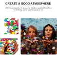 thumbnail image 5 of Multicolor Metallic Foil Confetti,0.22LB Rainbow Foil Confetti Perfect for Birthdays,QZS Portable Photo Shoots Tool for Home,Outdoor,Engagements, 5 of 7