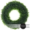 thumbnail image 4 of 3rd Street Inn 22" Soft Touch Holly Indoor/Outdoor Wreath (XL), 4 of 5