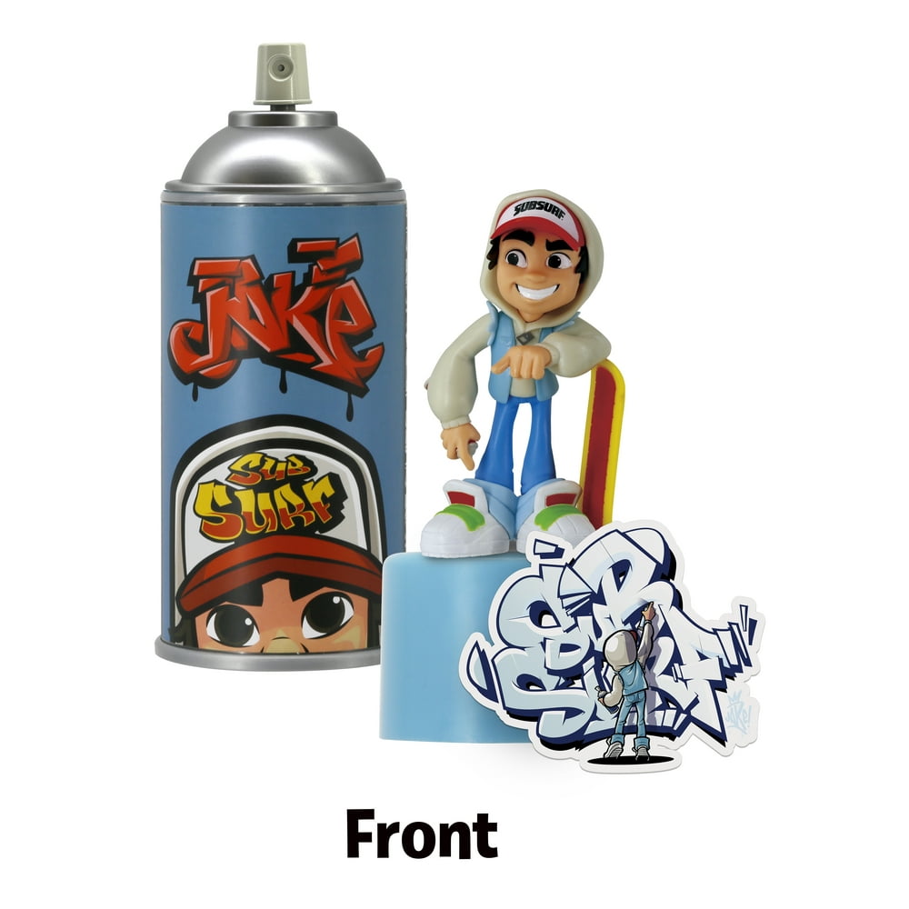 Subway Surfers Sub Surf Spray Crew Jake Vinyl Figure 4 Walmart