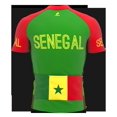 thumbnail image 2 of Senegal Full Zipper Bike Short Sleeve Cycling Jersey  for Women - Size 2XL, 2 of 4