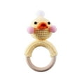 thumbnail image 2 of Agiferg Cartoon Knitting Handmade Crochet Knitting Rattle Ring Suzuki Ring, 2 of 4