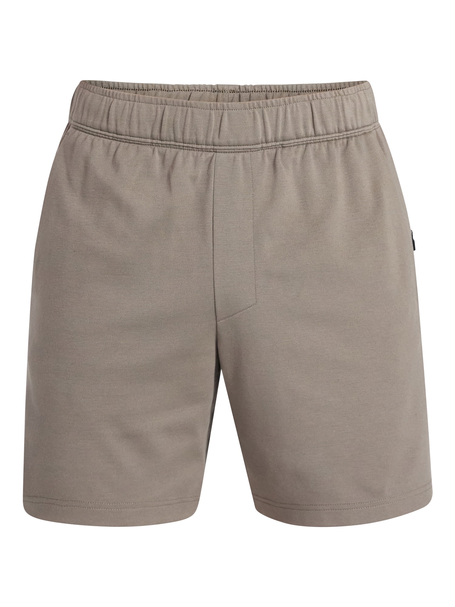 Athletic Works Men's and Big Men's Ponte Shorts, 7'' Inseam, Sizes XS-5XL