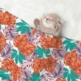 thumbnail image 2 of Pofeuu Hawaiian Style Print Puppy Blanket,Dog Blankets,Pet Blanket Cozy Cat Blankets for Indoor Cats, Fuzzy Pet Blanket for Kitten Doggy Dog Blankets-Large, 2 of 8