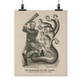 thumbnail image 2 of Print: The Hercules Of The Union, Slaying The Great Dragon Of Secession, 2 of 4
