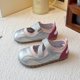 thumbnail image 2 of Zapatos de Vestido para Niños Pequeños Cuero Patente Brillante con Arco de Satén Y Correa de Tobillo de Cristal Correa Elástica Segura para Todo el Día Disponible en Blanco Negro Rojo, 2 of 9