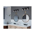 thumbnail image 3 of Calhoun Collection 3-Light Antique Bronze Farmhouse Style Bath Vanity Light with Clear Glass Shades, 3 of 15
