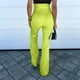 thumbnail image 5 of Moda Mujer Verano Casual Cintura Elástica Sólido Cintura Alta Pantalones Pantalones Fridja  alkflakhf34835, 5 of 9