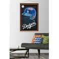 thumbnail image 2 of MLB Los Angeles Dodgers - Neon Helmet 23 Wall Poster with Magnetic Frame, 22.375" x 34", 2 of 6