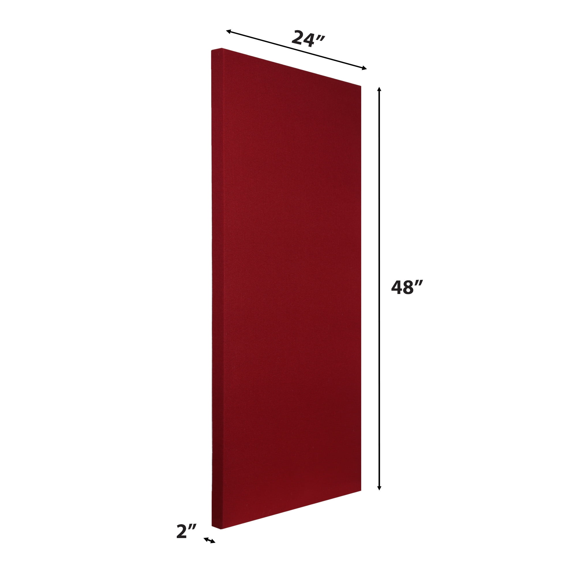 ATS Acoustics Soundproofing Studio Quality Acoustic Panel Fire Rated Square Edge 24x48x2