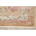 thumbnail image 2 of Ivory Geometric Oriental Turkish Distressed Area Rug, 2 of 5