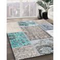 thumbnail image 3 of Ahgly Company Machine Washable Indoor Rectangle Contemporary Gainsboro Gray Area Rugs, 2' x 4', 3 of 7