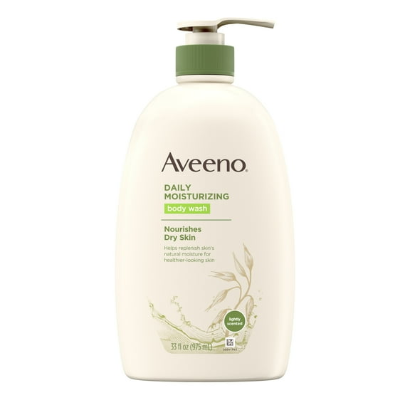 AVEENO Daily Moisturizing Body Wash 33 oz (Pack of 4)