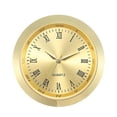 thumbnail image 2 of Mini reloj de inserción redondo, reloj colgante, reloj de reemplazo para el hogar, con oro, 2 of 9