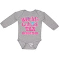 thumbnail image 3 of Inktastic Tax Deduction Worlds Cutest Girls Girls Long Sleeve Baby Bodysuit, 3 of 5