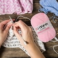 thumbnail image 4 of AYktou Acrylic Yarn Mini Skeins - Cotton Yarn of Soft Lightweight Yarn for Crocheting and Knitting Craft Project,Assorted Crochet Yarn Bulk Kit for Adults and Kids,26 Colors, 4 of 12