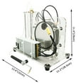 thumbnail image 2 of Electrolytic Water Machine Oxy-Hydrogen Flame Generator Welder Stainless Steel 100-240V, 2 of 10