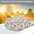 thumbnail image 2 of Mushroom Butterfly RV Air Conditioner Cover Heavy-Duty RV Air Conditioner Winter Cover Universal Camper Accessories for Trailers Easy to Install, 2 of 7