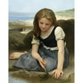 thumbnail image 3 of William Bouguereau 20x24 Black Modern Framed Museum Art Print Titled - The Crab (1869), 3 of 5