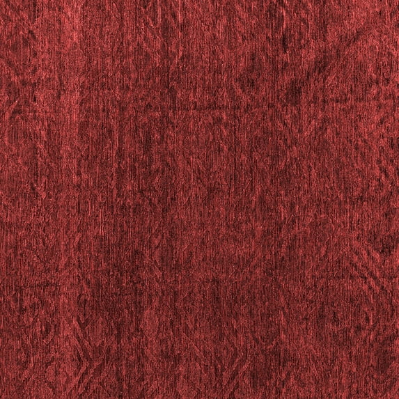 Ahgly Company Indoor Square Oriental Red Modern Area Rugs, 5' Square
