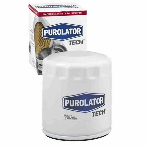Purolator TECH Engine Oil Filter compatible with Buick Century 2.2L 2.5L 2.8L 3.0L 3.1L 3.2L 3.3L 3.8L 4.3L 4.9L L4 V6 V8 1977-2005
