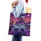 thumbnail image 4 of El Segundo Mejor Hospital en la Galaxia Bolso de tela con estampado de lienzo para mujer, bolsa de compras reutilizable y estética, con cremallera interior, regalo para mujer, 35 × 40 cm., 4 of 6