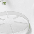 thumbnail image 5 of 4Pack Clear Plant Saucer 8Inch Plastic Plant Saucers Thicker Plant Tray Flower Pot for Indoor Outdoor Garden, 5 of 8