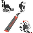 thumbnail image 6 of Multifunctional Self-Locking Wrench - 6, 8, 10, 12 Inch Adjustable Pipe Wrench With Non-Slip Handle, Chrome Vanadium Alloy Steel (10 In), 6 of 11
